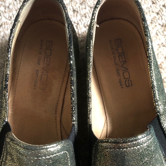 Boemos Italian leather slip ons women’s size 8.5 - Picture 5 of 6